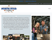 Tablet Screenshot of northstaroutfitting.com